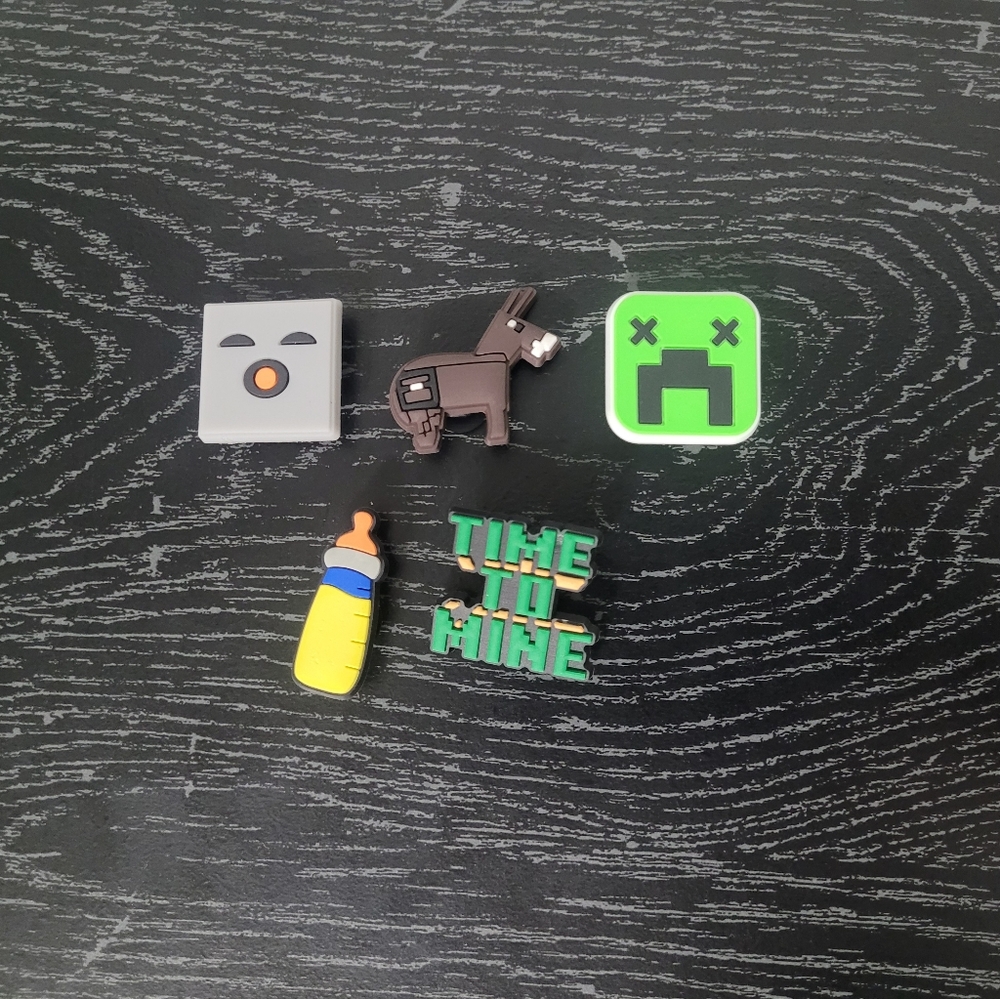 Minecraft Jibbitz Charms For Crocs